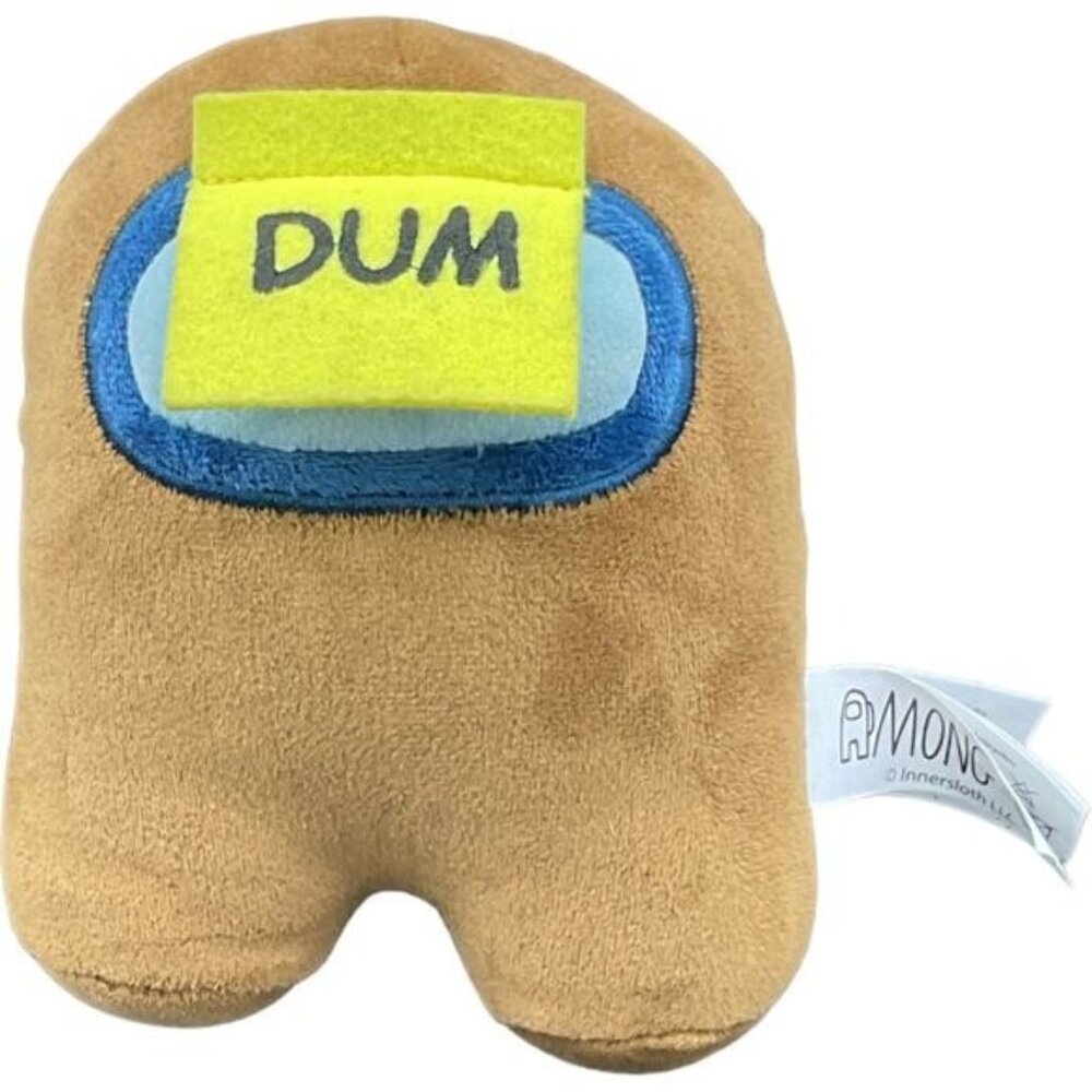 Toikido Dum Series 3 Brown Among Us Plus Stuffed Toy 5.5"